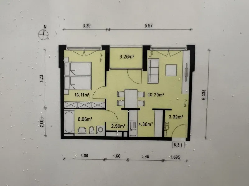 2-Zimmer-Wohnung in Berlin Mitte nähe Ubhf Stadtmitte — photo 1